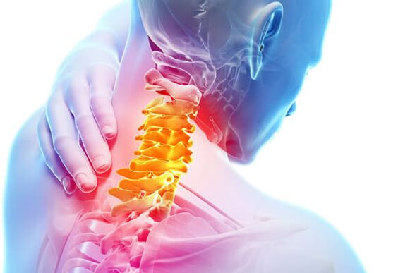 Glavni simptomi osteohondroze su bol i nelagoda